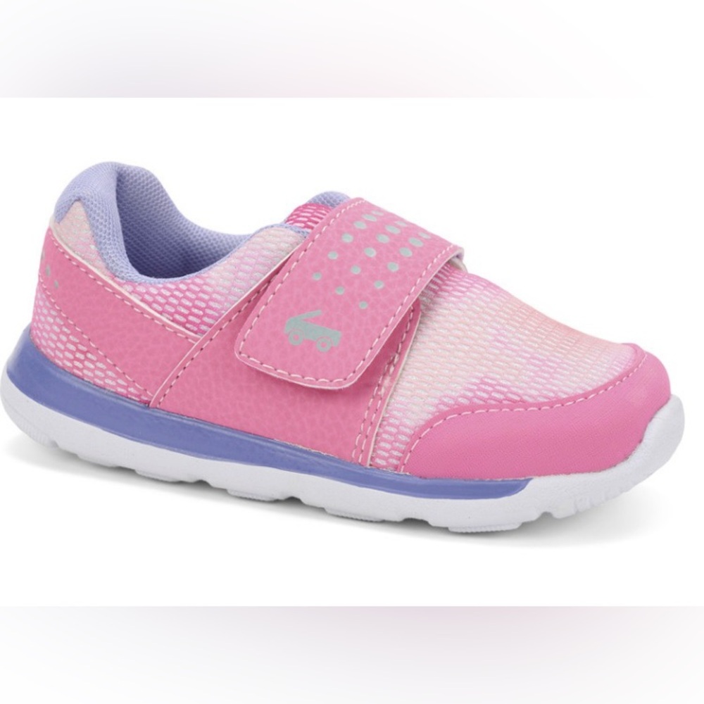 See Kai Run Hot pink glitter Flexi Pink and Purple Kids Sneakers 3Y-MWT